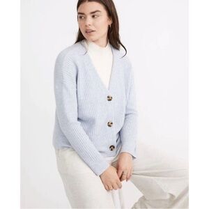Madewell Cameron Ribbed Cardigan Sweater